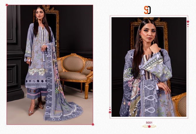 Bliss Vol 5 By Shraddha Printed Lawn Cotton Pakistani Suits Wholesale Shop In Surat
